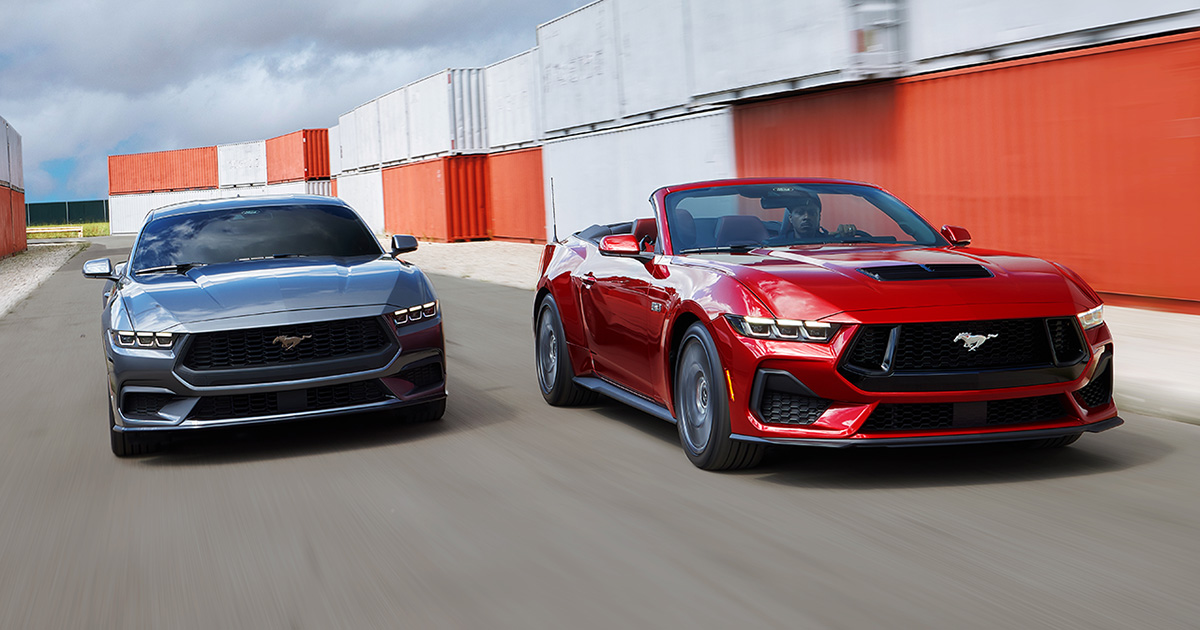 In marcia verso il futuro: Un'anticipazione della Ford Mustang 2024