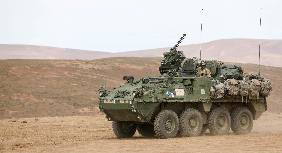 Bulgaria buys more than 180 US Stryker armoured personnel carriers in six versions for $1.5 billion