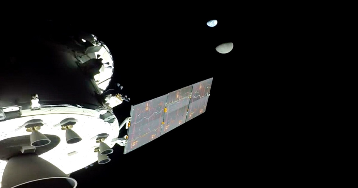 Das Orion-Raumschiff verlässt die Mondumlaufbahn und beginnt den Flug zur Erde - die Landung ist für den 11. Dezember geplant