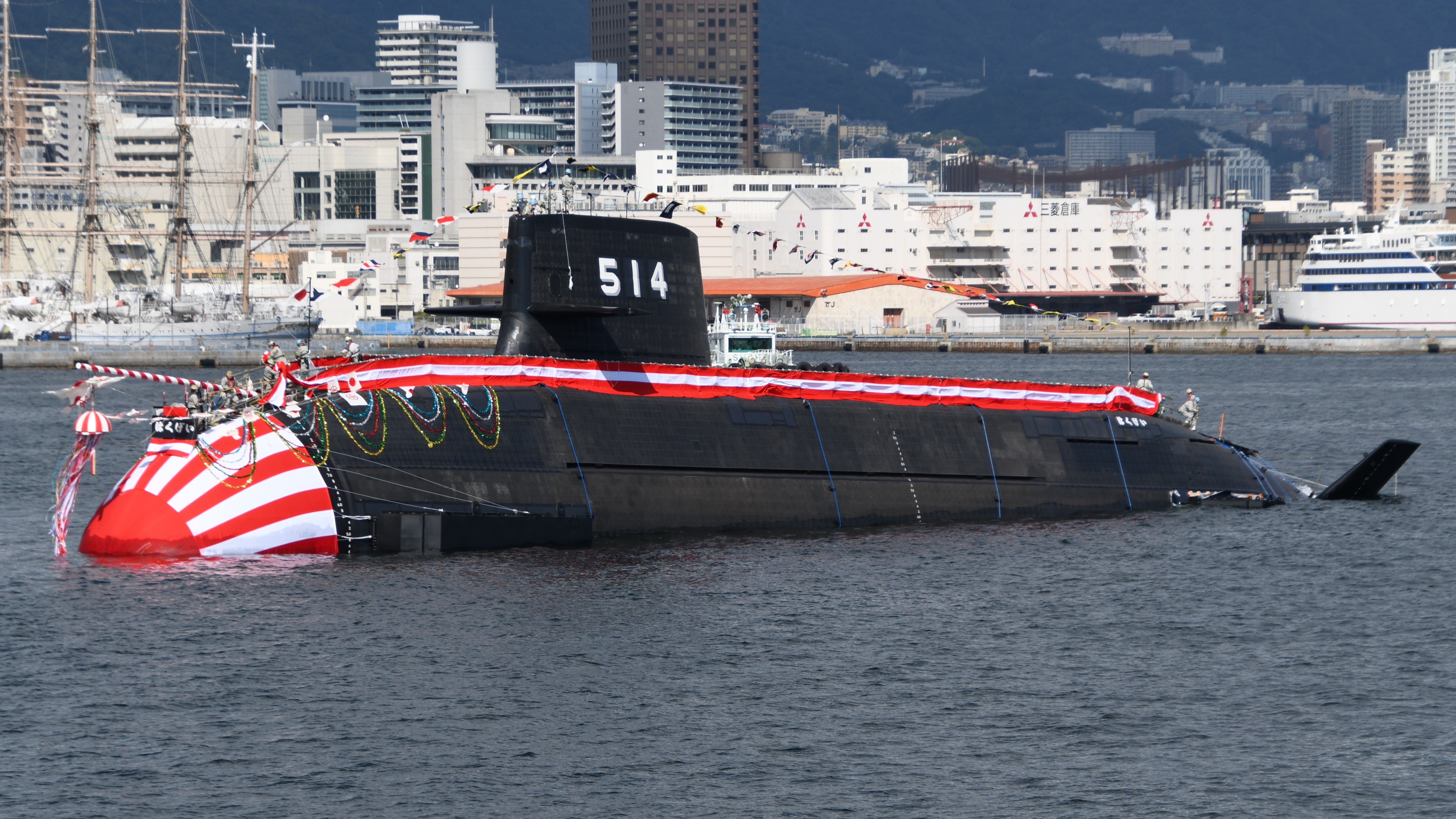 Japan has the world's first lithium-ion battery-powered submarine - worth $5.4bn and capable of carrying up to 30 missiles