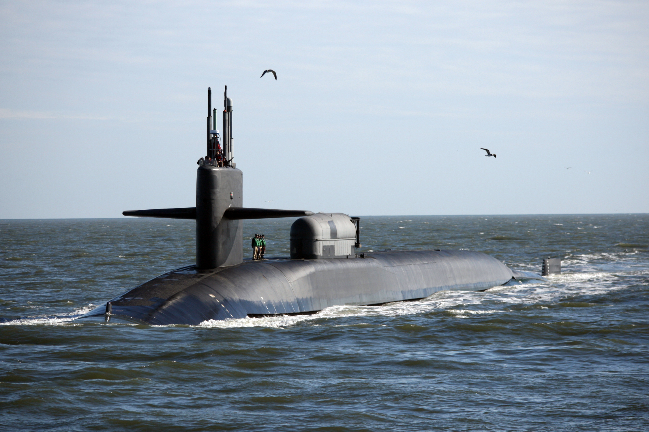 Nel 2022, gli Stati Uniti raddoppieranno il numero di sottomarini in Gran Bretagna - alcuni sottomarini possono trasportare missili Trident II con testate nucleari
