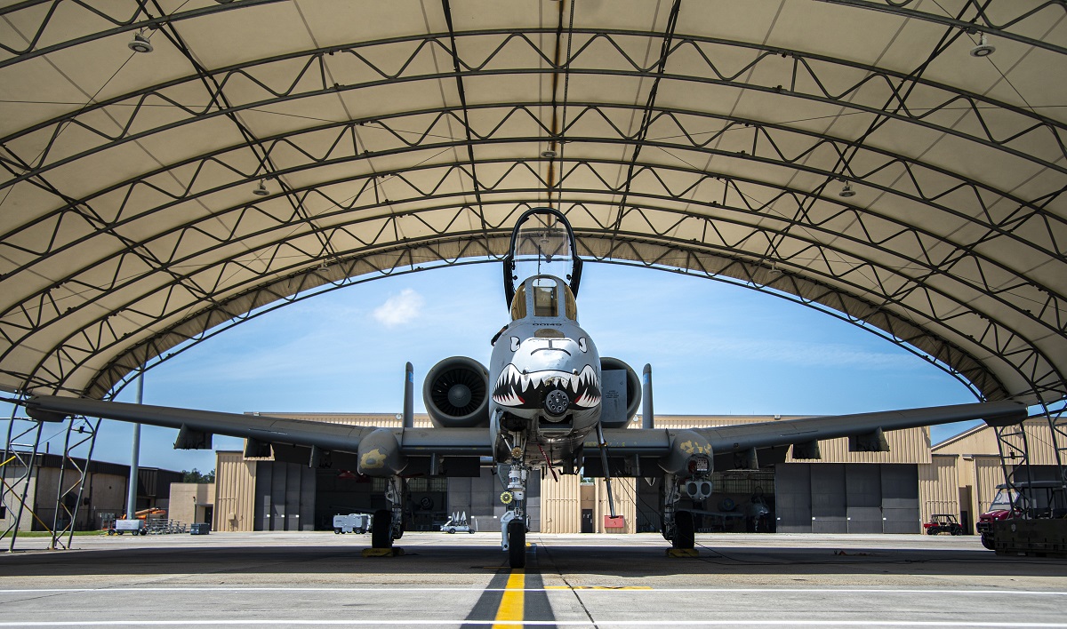 The legendary A-10C Thunderbolt II from Moody Air Force Base makes its last flight before retiring after 14,125 flight hours