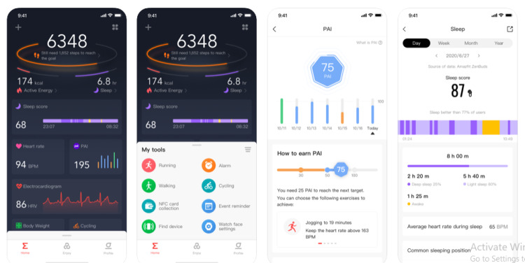 Amazfit lance le test bêta de sa nouvelle application Zepp