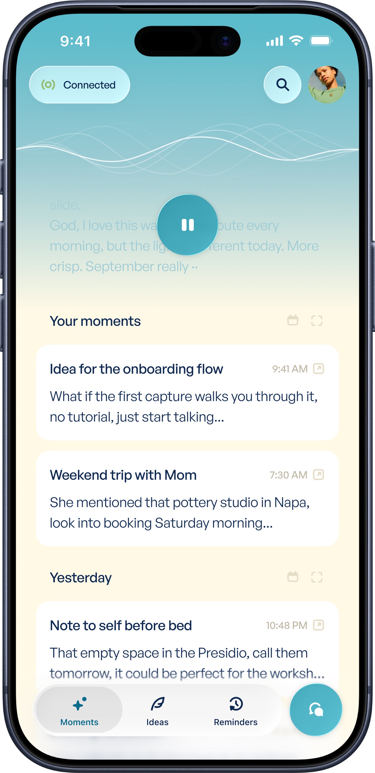 Taya Necklace AI wearable