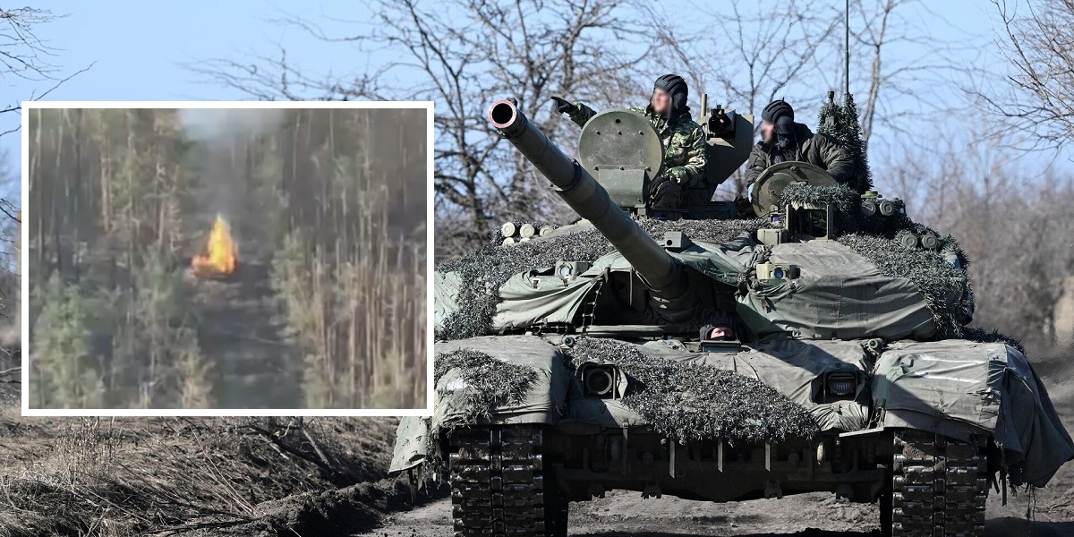 Ukraine's defence forces destroyed three Russian modernised T-90M tanks worth $7.5-13.5 million