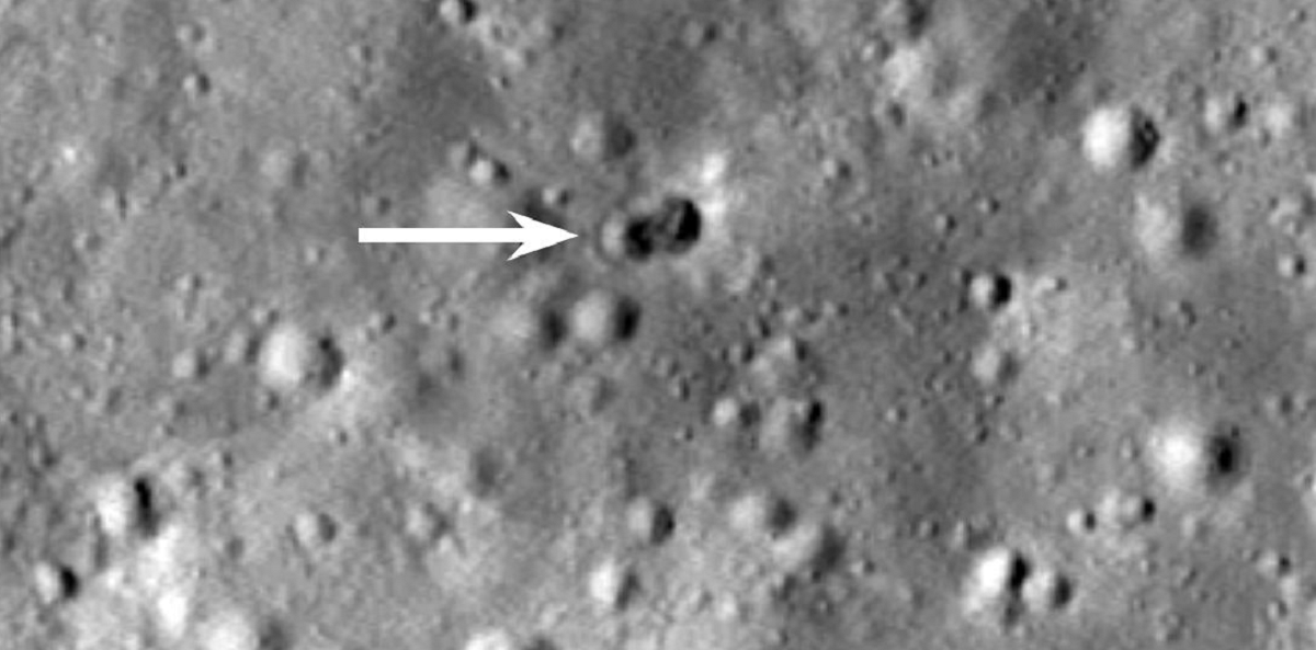 Un objeto desconocido se estrelló contra el otro lado de la luna: puede ser parte del cohete chino Chang'e-5