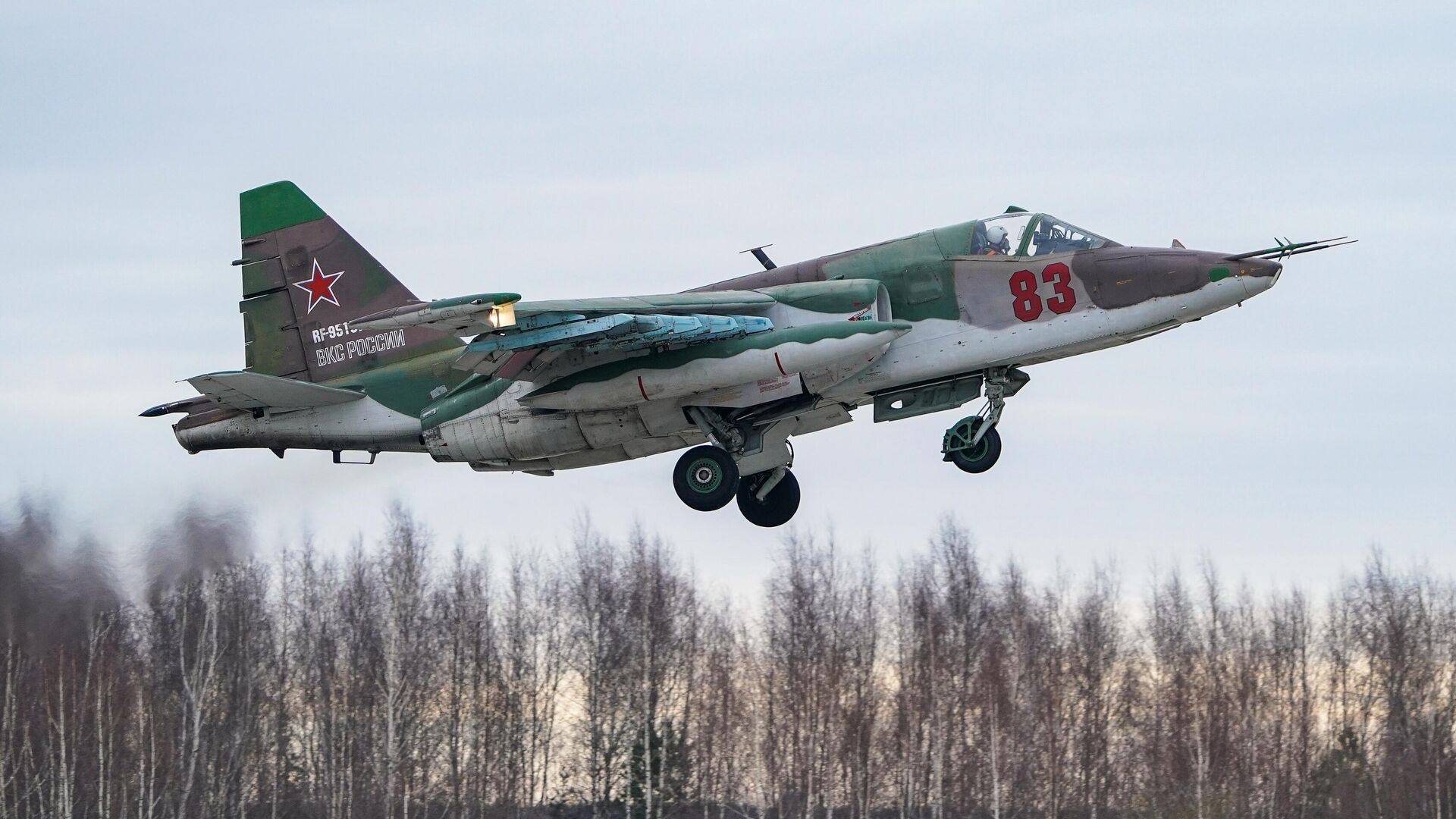 Ein Soldat der ukrainischen Nationalgarde schoss ein russisches Su-25-Kampfflugzeug im Wert von 11.000.000 Dollar ab