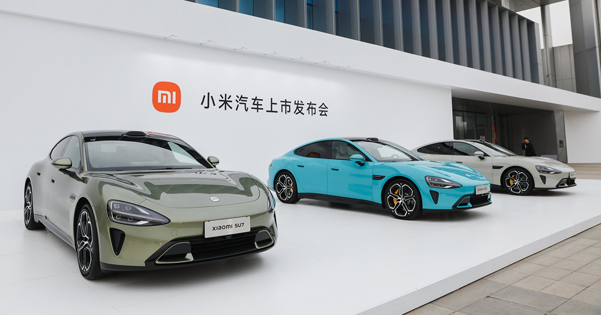 Xiaomi si prepara a lanciare la seconda auto elettrica, prevista per l'inizio del 2025