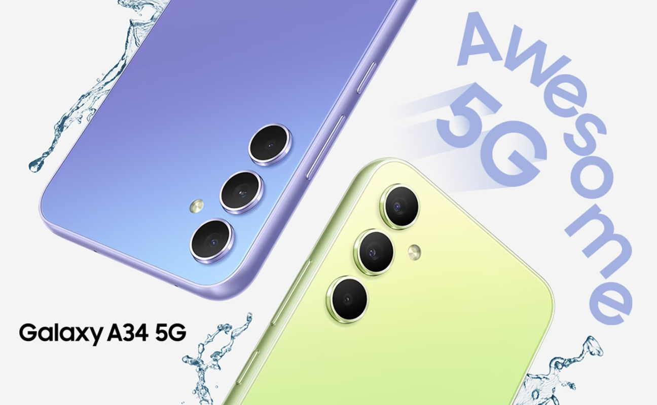 Samsung Galaxy A34 5G надійшов у продаж в Україні за ціною від ₴15 999
