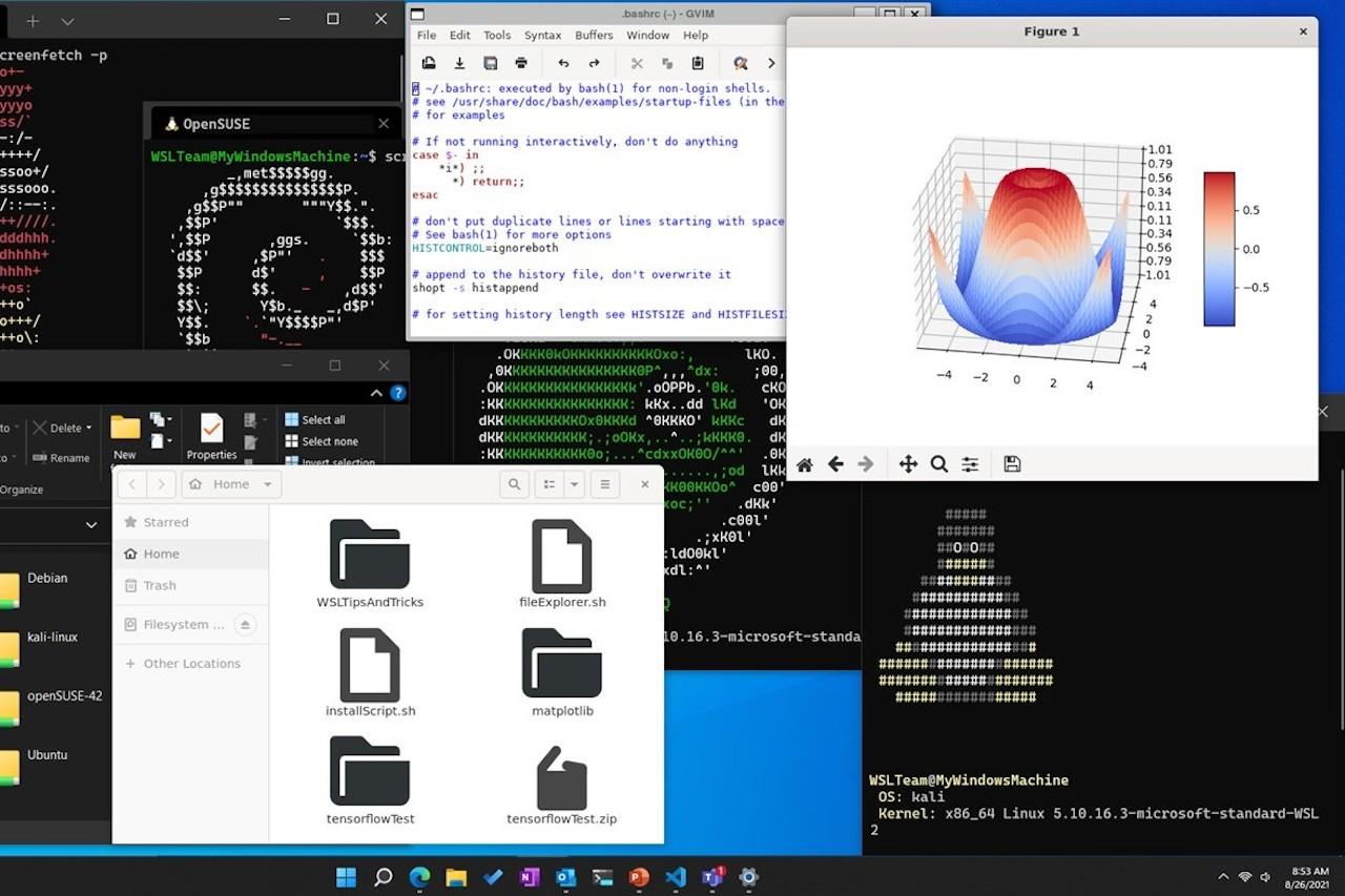Le sous-système Windows pour Linux est apparu dans le Microsoft Store sur Windows 11