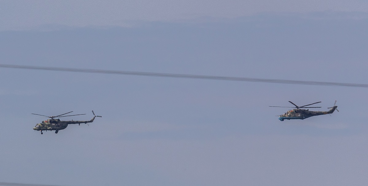 Білоруські військові вертольоти Мі-24 і Мі-8 перетнули повітряний простір Польщі, порушили державний кордон, пролетіли 3 км і полетіли додому