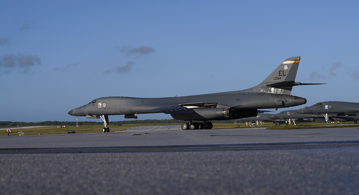 The US deploys Rockwell B-1B Lancer supersonic strategic bombers in Sweden for the first time ever