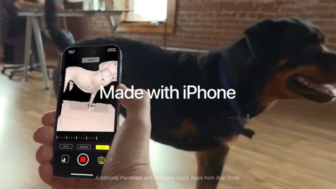 iPhone 14 Pro helps create prosthetics for animals (video)