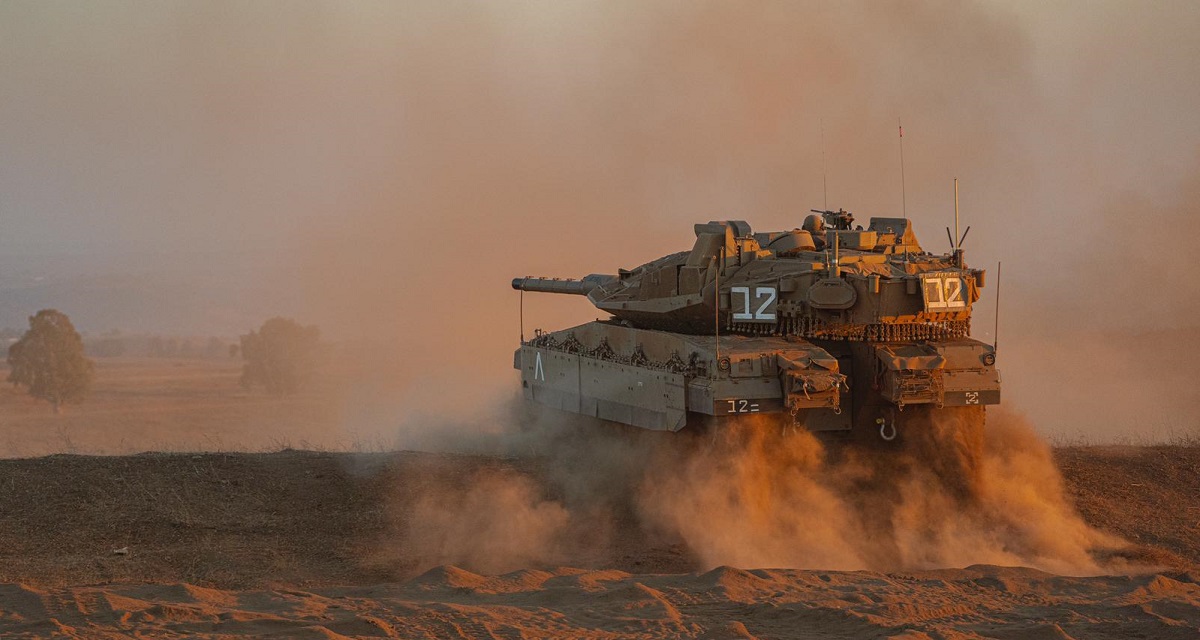 The Israel Defence Forces have received Merkava Barak fifth-generation main battle tanks