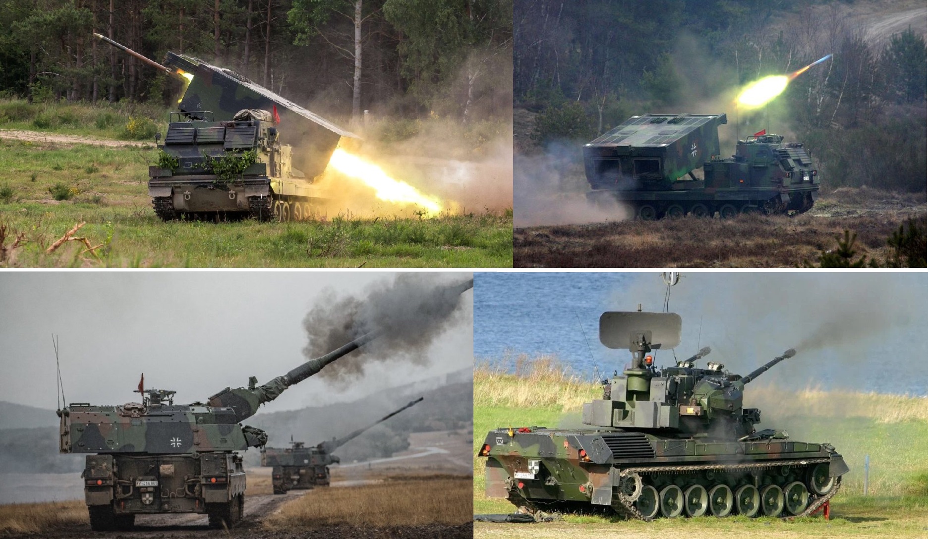 Ten PzH 2000 howitzers, five Gepard anti-aircraft tanks and three MARS II missile systems - Germany reports on weapons transferred to Ukraine