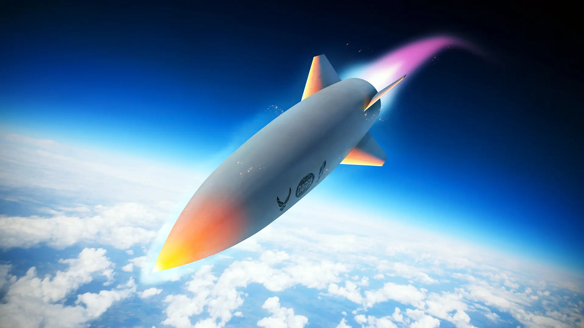 Ядерный бомбардировщик B-52 Stratofortress запустил гиперзвуковую ракету HAWC со скоростью более 6100 км/ч