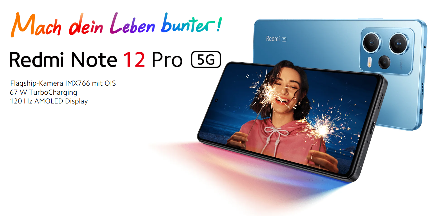Redmi Note 12 Pro 5G with Dimensity 1080 and 50MP camera with optical stabilisation goes on sale in Europe priced from €400