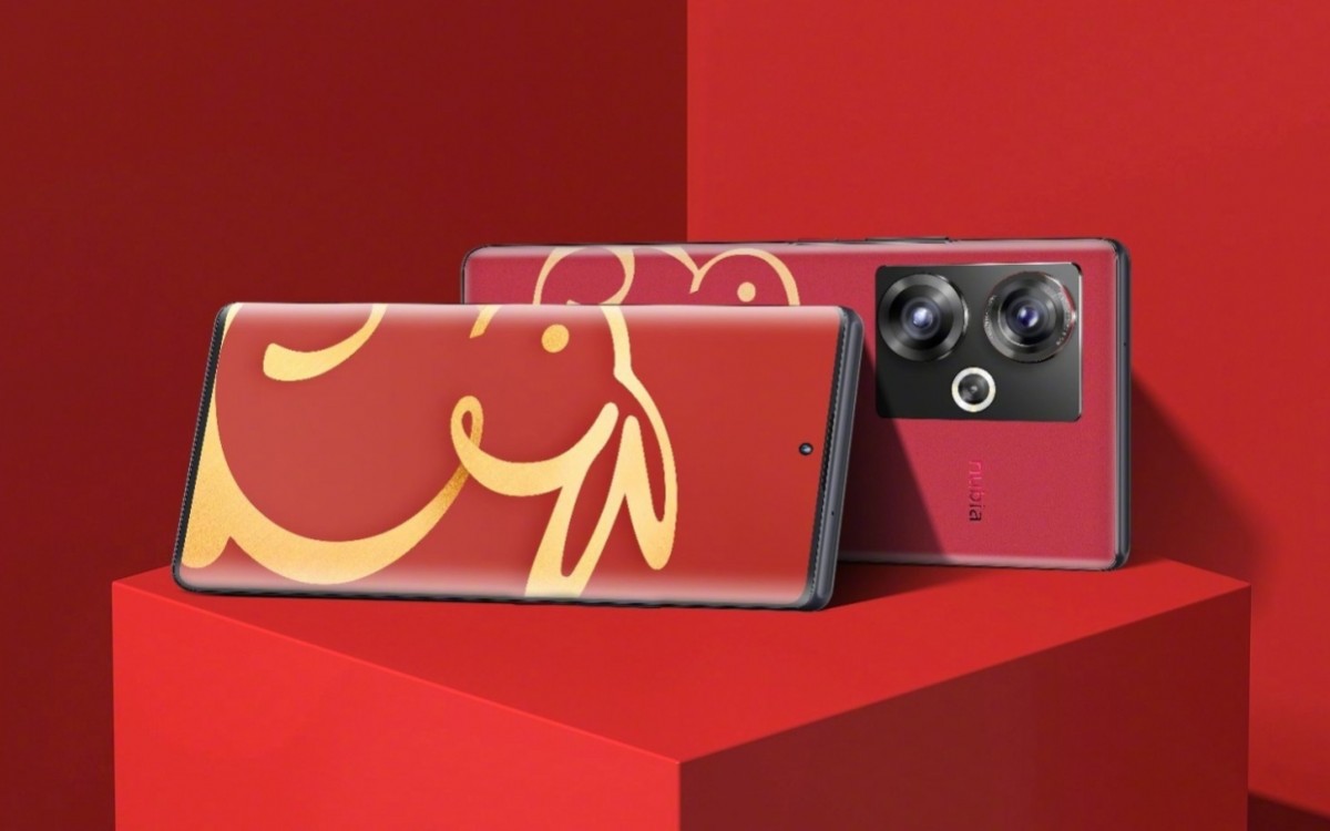 nubia unveiled a stylized flagship Z50 powered by Snapdragon 8 Gen 2 in honor of the Chinese New Year