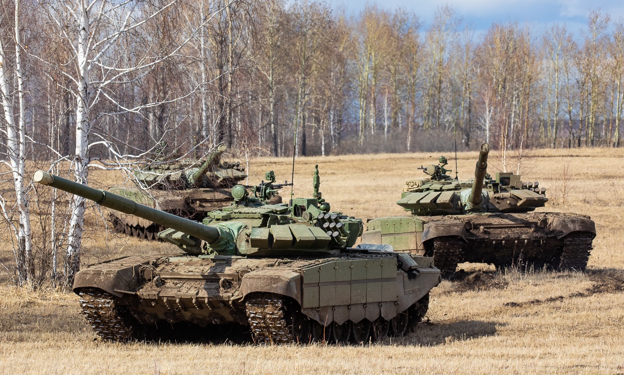 Das ukrainische Militär beschlagnahmte die russischen Panzer T-72B3, BMP-1AM, BMD-2, den Schützenpanzer MT-LB und das Geschütz 2B-16 „Nona-K“.