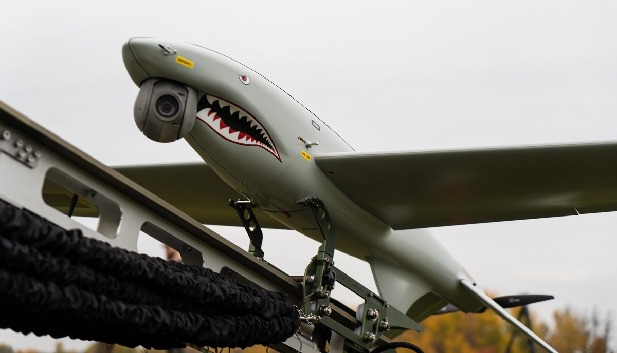 Ukrspecsystems ha modernizado el dron de reconocimiento ucraniano SHARK, aumentando su alcance a 80 km.