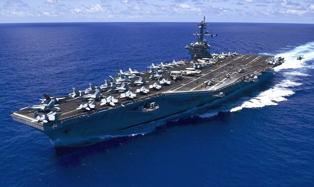 US Navy tests secret Overmatch project with aircraft carrier strike group USS Carl Vinson