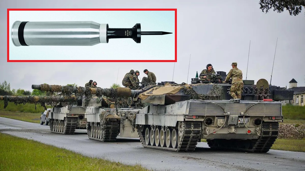 Україна отримала сучасні бронебійні боєприпаси DM 53 A1 для німецьких танків Leopard 2A6