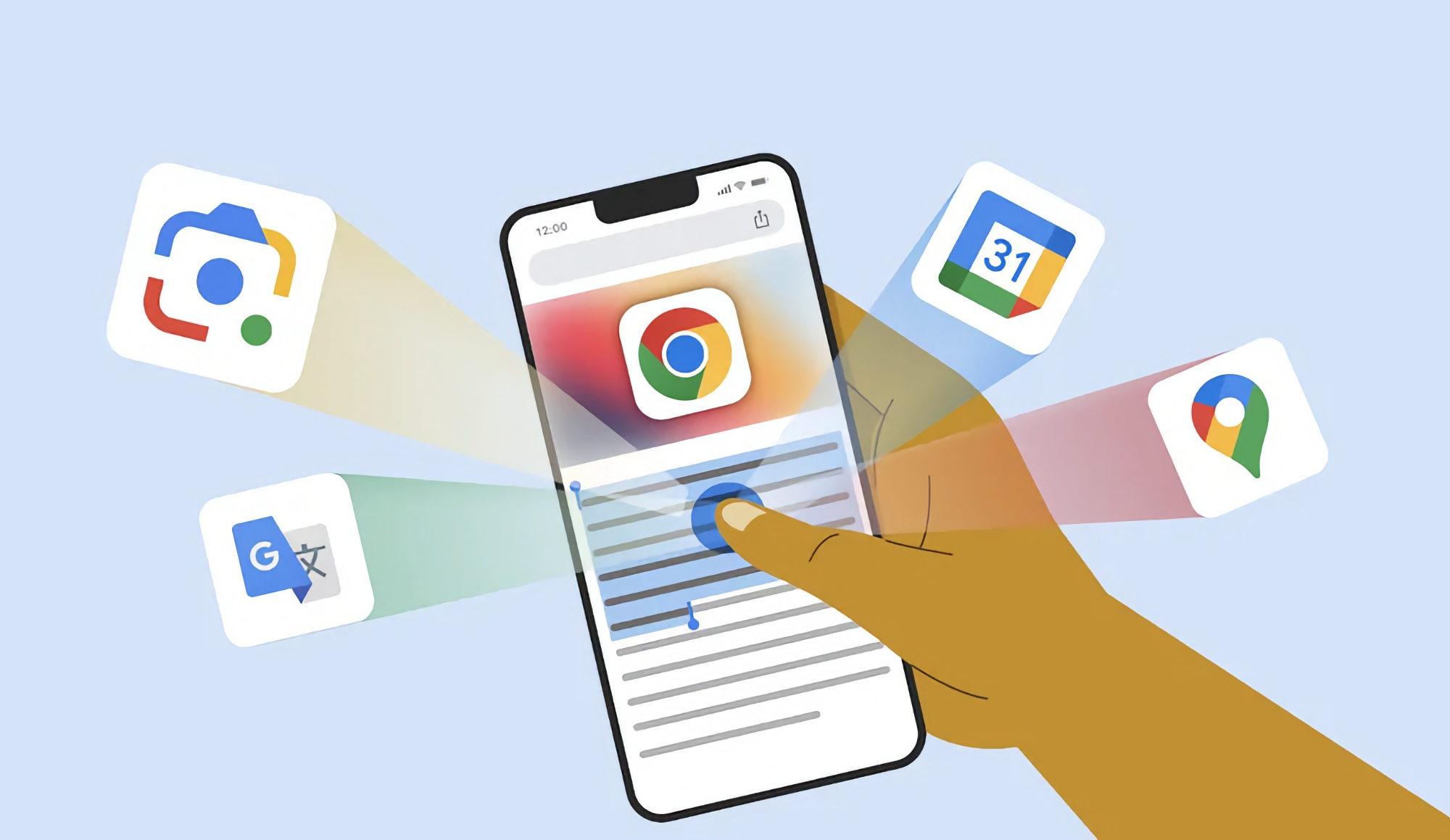 Improved Google Lens and integration with Google Maps: Google introduced a new version of Chrome for iOS