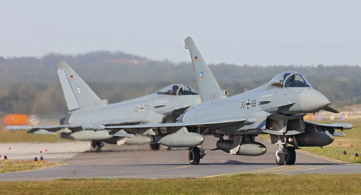 Deutschland hat noch nicht entschieden, ob es weiterhin Kampfjets vom Typ Eurofighter Typhoon Trance 5 kaufen wird