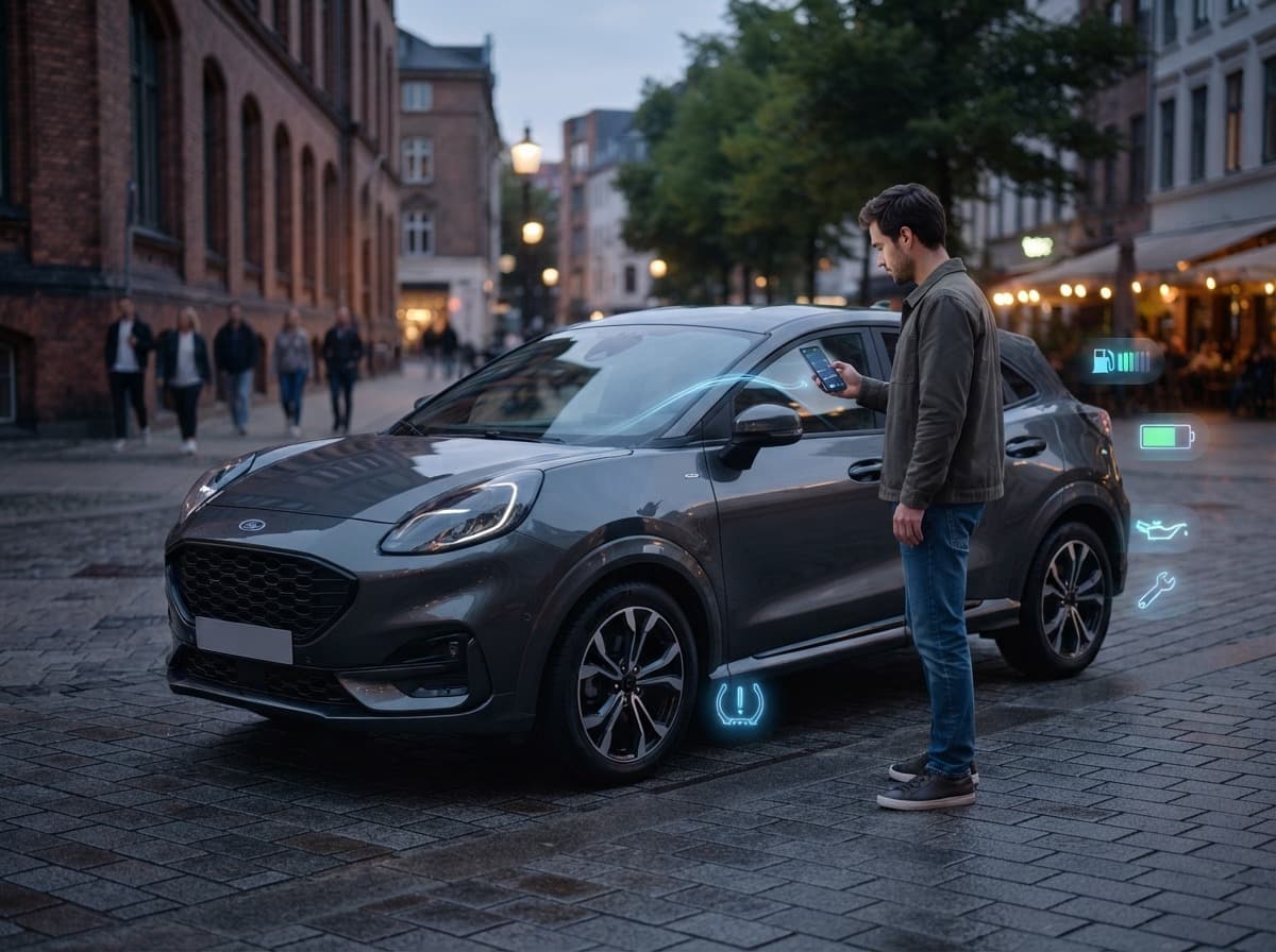 Интерфейс AI Assistant от Ford на смартфоне