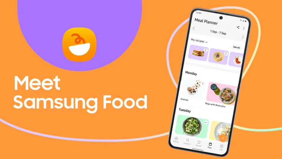 Samsung випустила застосунок Food для приготування страв, що працює на основі штучного інтелекту