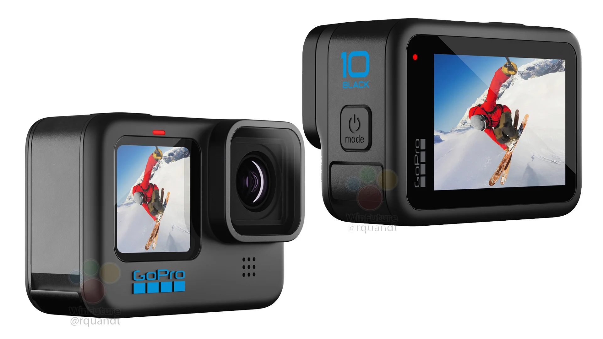 GoPro Hero 10 Black Action-Kamera in offiziellen Renderings enthüllt: neuer GP2-Prozessor und altes Design
