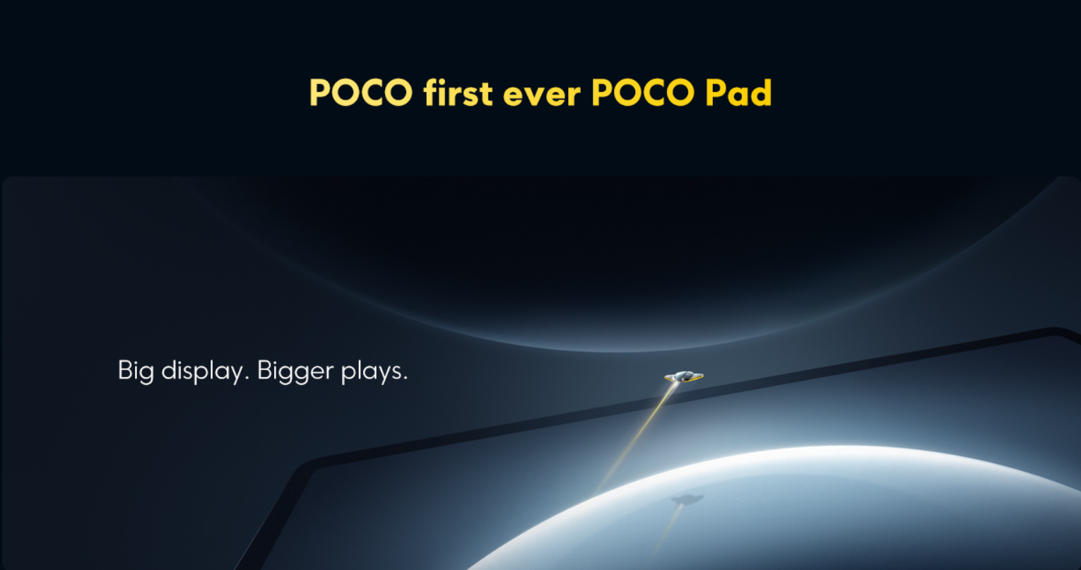 Poco enters the tablet market on 23 May