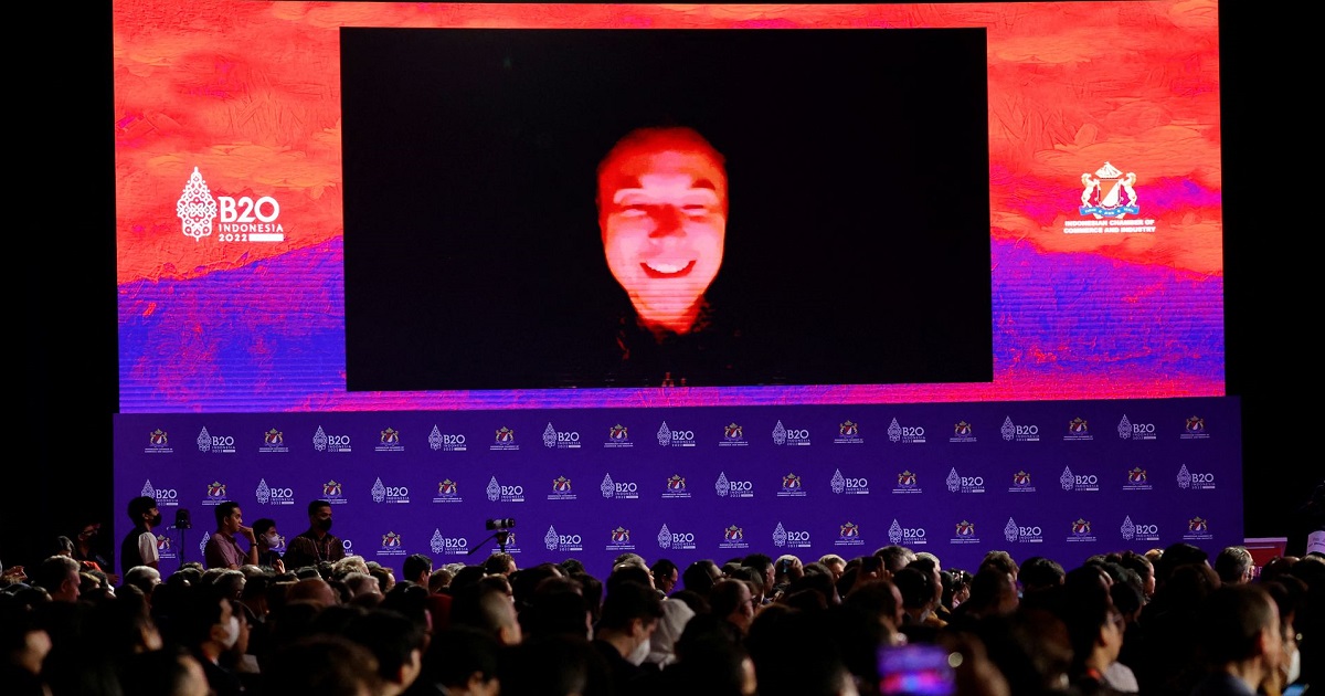 Ілон Маск на саміті G20 розповів про інопланетян, космічний туризм і підземні тунелі
