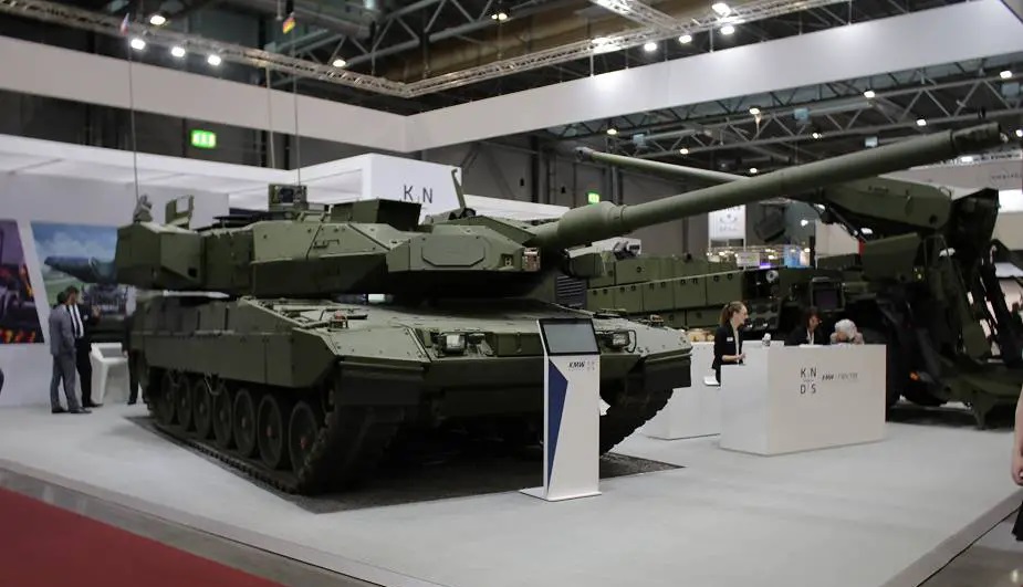 KMW впервые показала демонстратор самого современного танка Leopard 2A8 стоимость более $30 млн