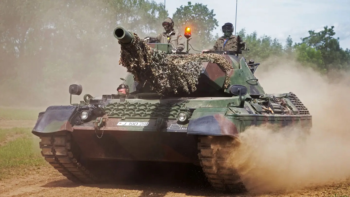 10 Leopard 1A5-stridsvogner, TRML-4D-radar og 16 VECTOR-droner - Tyskland har kunngjort en ny hjelpepakke til Ukraina.