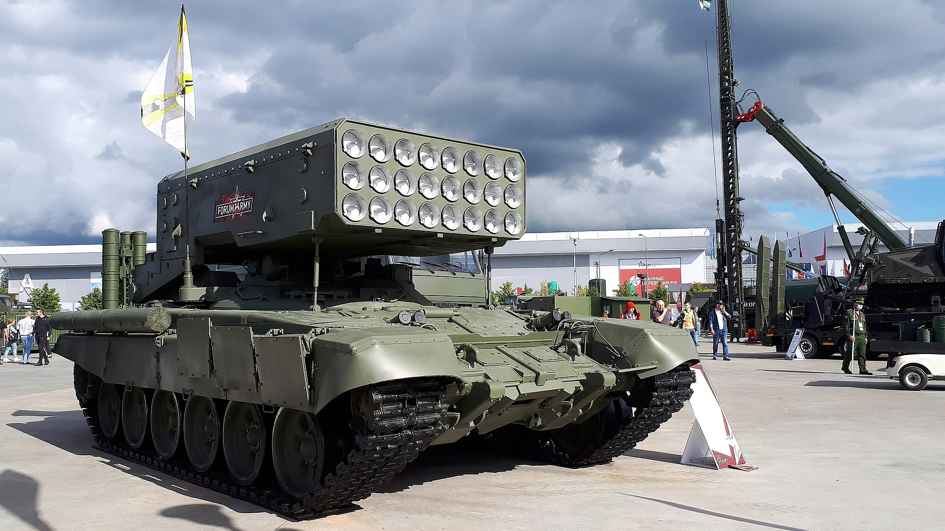 L'AFU ha sequestrato l'arma non nucleare più potente della Russia, il TOS-1A Solntsevyok, con tutte le munizioni.