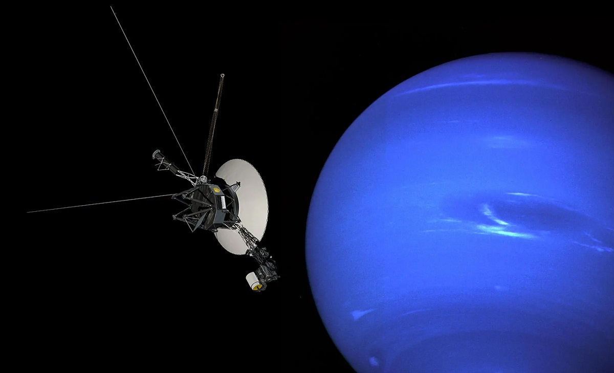 The Voyager 2 space probe that left the solar system continues to work even after losing contact with Earth