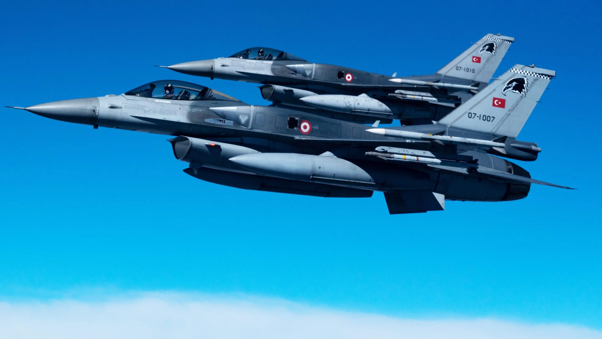 El Departamento de Estado de EE.UU. aprueba la venta de 259 millones de dólares a Turquía para modernizar los cazas F-16 al bloque 70/72 Viper