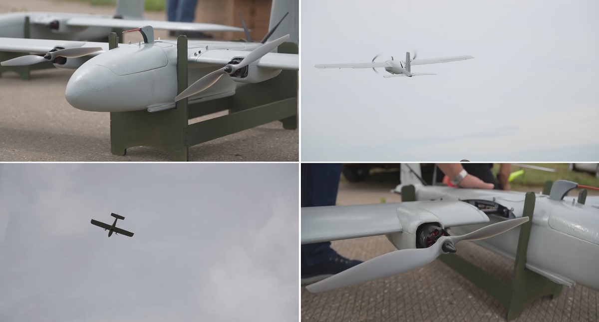 Ucrania ha creado un dron de reconocimiento "Shchedryk", que puede alcanzar velocidades de hasta 150 km/h