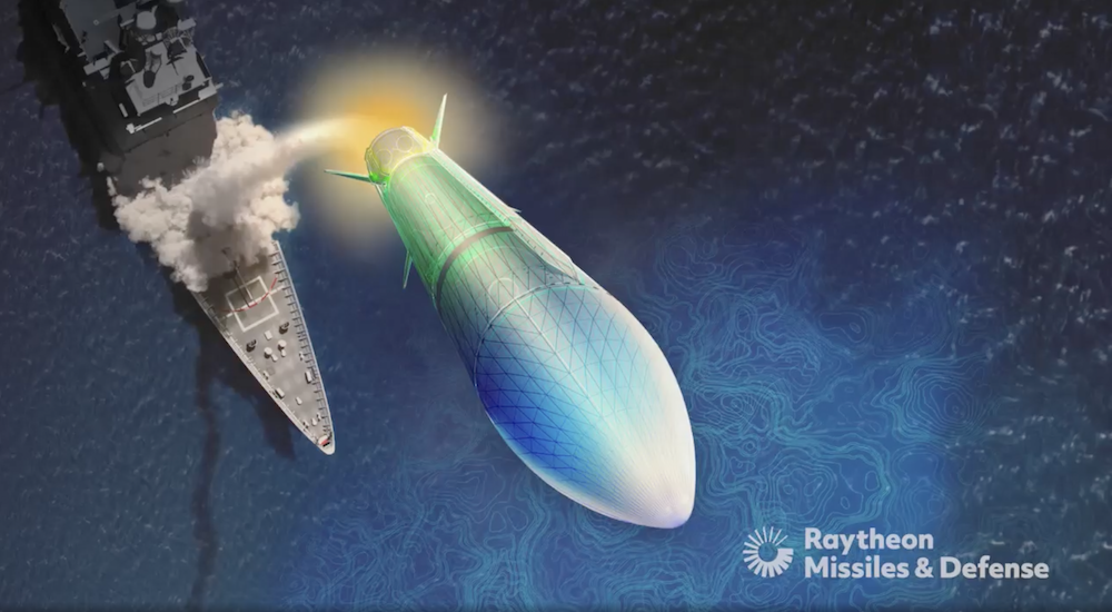 Raytheon entwickelt Glide Phase Interceptor Hyperschallflugkörper für 62.000.000 $