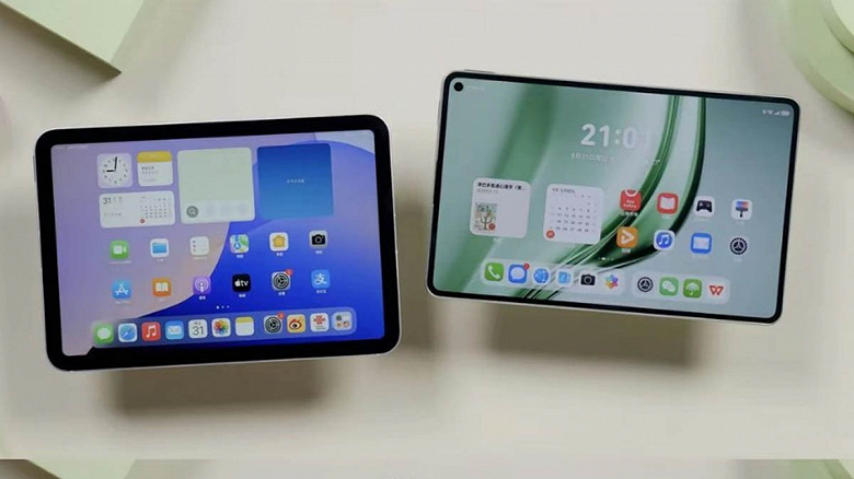 Планшет Huawei MatePad на столі