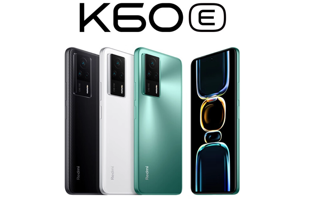 Redmi K60E - Dimensité 8200, écran 2K à 120 Hz, MIUI 14 et Android 13 à partir de 315 $.