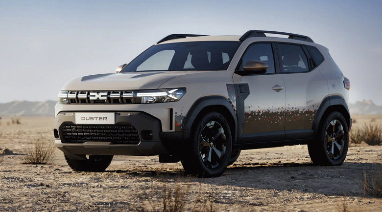 Dacia Duster Spirit of Sand на бездоріжжі