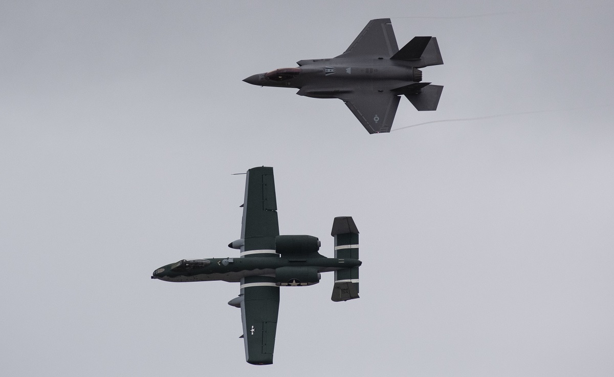 Moody Air Force Base vervangt iconische A-10 Thunderbolt II straaljagers door F-35 Lightning II gevechtsvliegtuigen van de vijfde generatie