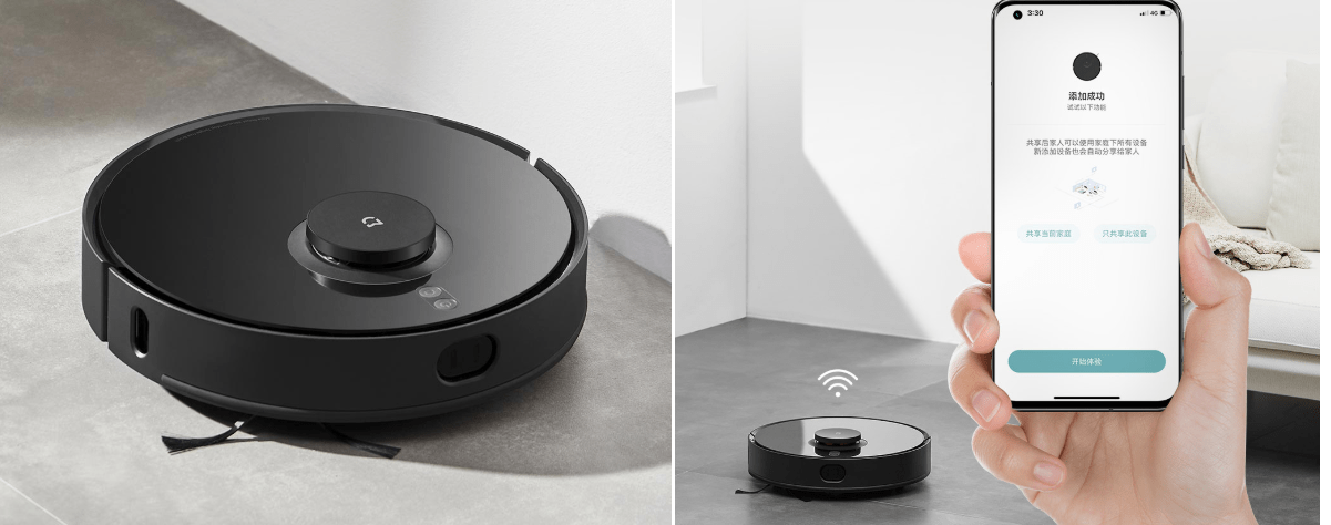 Xiaomi introduced a robot vacuum cleaner that can clean itself