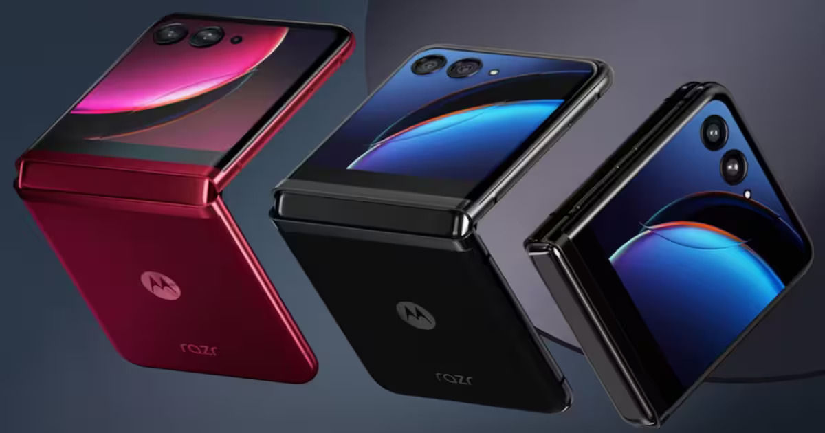 Rykte: Motorola Razr 50 sammenleggbar smarttelefon vil koste $ 699