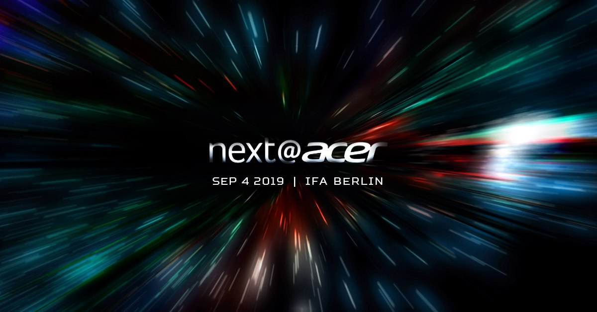 Zobacz prezentację Acer na żywo na IFA 2019 