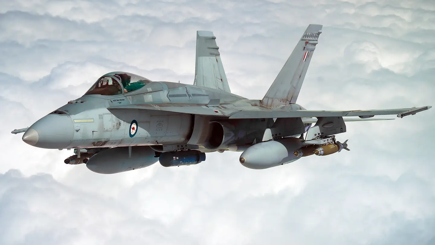 Australië heeft 46 F/A-18 Hornet gevechtsvliegtuigen die Oekraïne zouden kunnen helpen en die vernietigd dreigen te worden.