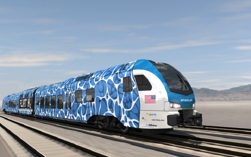США запустят первый в стране водородный пассажирский поезд в 2024 году