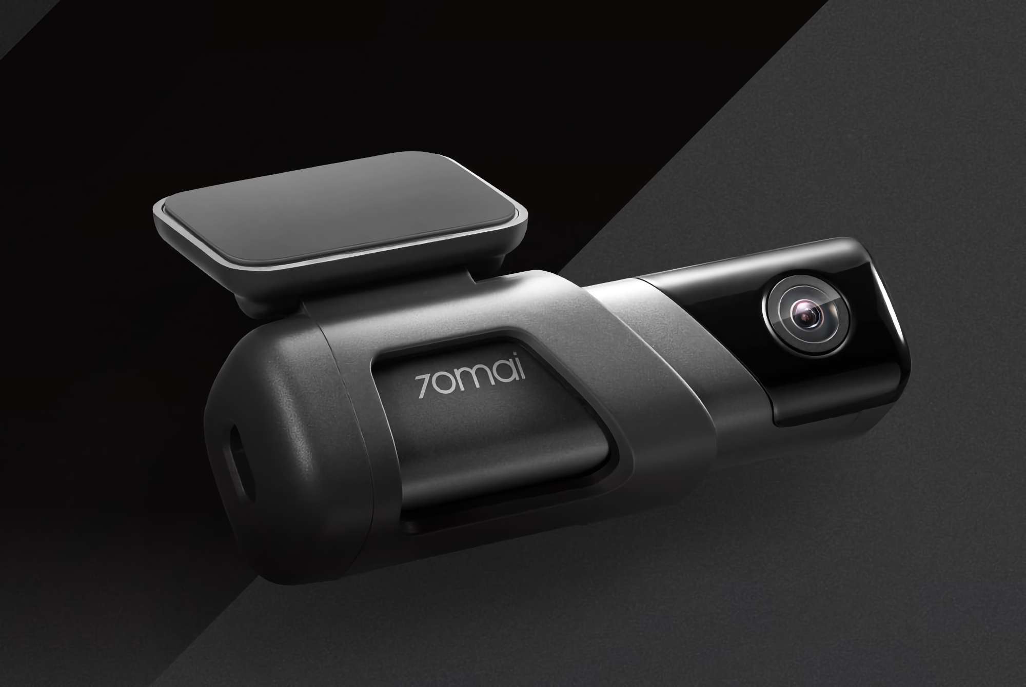 70mai-Caméra de tableau de bord 4K HDR, GPS intégré, 150 °, FOV AI,  détection de